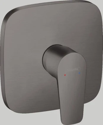 Dušo maišytuvas Hansgrohe Talis E Brushed Black Chrome, chromo