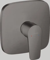 Dušo maišytuvas Hansgrohe Talis E Brushed Black Chrome, chromo kaina