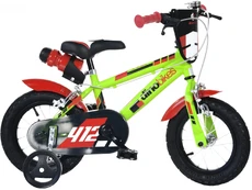 Vaikiškas dviratis Dino Bikes 412, raudonas/žalias, 9" (21.59 cm), 12" kaina