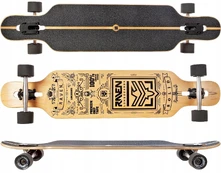 Riedlentė Longboard Raven Solid, 105 cm kaina