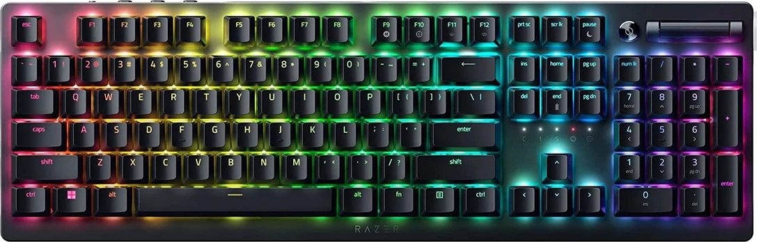 Razer Gaming Keyboard Deathstalker V2 Pro RGB LED light