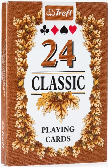 Žaidimų kortos 24 Classic TREFL 2456