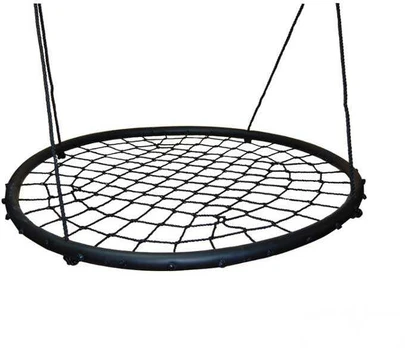 Sūpynės 4IQ Storks Nest, 120 cm, juodos
