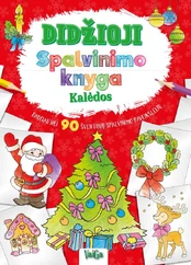 Kalėdos. Didžioji spalvinimo knyga kaina