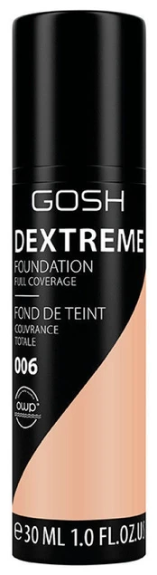 Makiažo pagrindas Dextreme Full Coverage Foundation 006 Sand, 30 ml