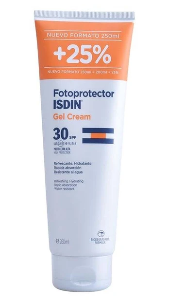 Gelis apsaugantis nuo saulės Isdin SPF 30, 200 ml