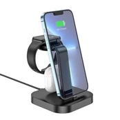 Įkroviklis Hoco CW43 3 in 1, USB-C, juoda