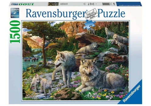 Dėlionė Ravensburger Vilkai, 1500 d., 16598