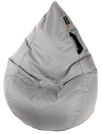 Sėdmaišis Splash Drop Pebble Pop Fit 1150, pilkas, 220 l