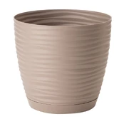 Vazonas Form Plastic 3030, plastikinis, Ø 16.7 cm, rudas kaina