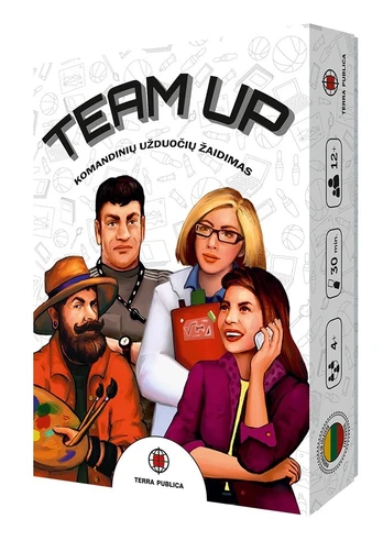 Stalo žaidimas Team up, LT