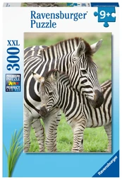 Dėlionė su zebrais Ravensburger Zebra Love, 300 d. kaina