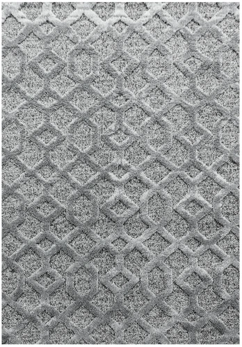 Kilimas vidaus Ayyildiz Pisa Geometric 4702, pilkas, 170 cm x 120 cm