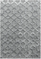 Kilimas vidaus Ayyildiz Pisa Geometric 4702, pilkas, 170 cm x 120 cm kaina