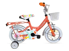 Vaikiškas dviratis Quurio Yaaaay, oranžinis, 12", 12" kaina