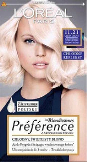 Plaukų dažai L'Oreal Preference, Moscow, 11.21, 0.16 l