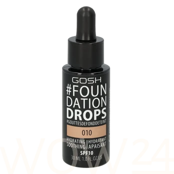Makiažo pagrindas Gosh Foundation Drops 30 ml, 010 Tan