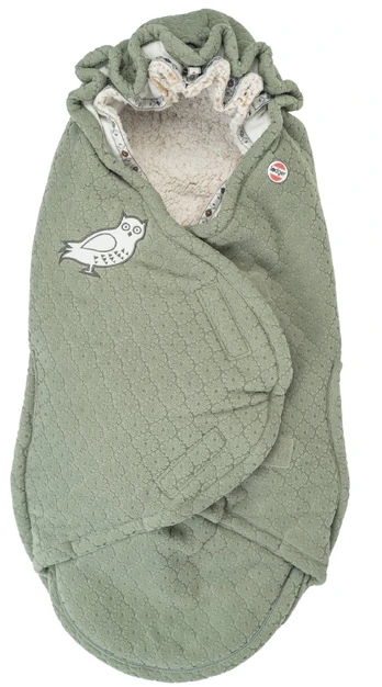 Vaikiškas miegmaišis Lodger Bunker Folklore Fleece, žalias, 98 cm