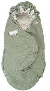 Vaikiškas miegmaišis Lodger Bunker Folklore Fleece, žalias, 98 cm kaina