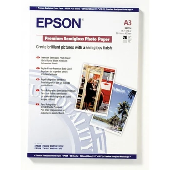Fotopopierius Epson Premium Semigloss, A3