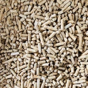 Medienos pjuvenų granulės, 15 kg kaina