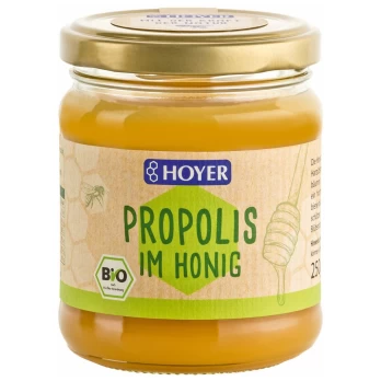 Medus su propoliu, ekologiškas