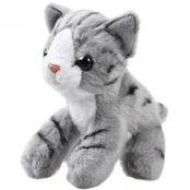 Pliušinis žaislas Beppe Cat, pilkas, 13 cm kaina