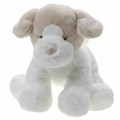 Pliušinis žaislas Beppe Dog Renee, baltas/smėlio, 25 cm kaina