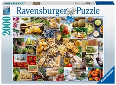 Dėlionė Ravensburger Food Collage kaina