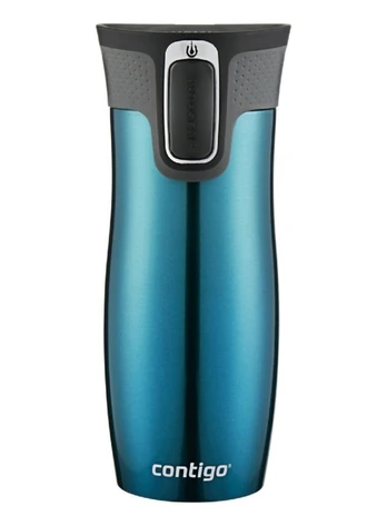 Termo puodelis Contigo West Loop 2.0 Biscay Bay, 0.47 l, mėlyna