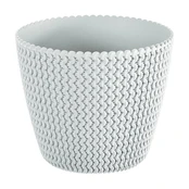 Vazonas 160/S449, plastikinis, Ø 15.7 cm, baltas kaina