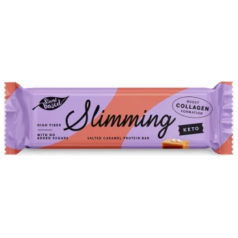 Sūrios karamelės skonio baltyminis batonėlis „Slimming“