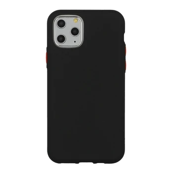 Telefono dėklas Mocco Soft Cream, Apple iPhone 12 Pro Max, juoda