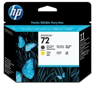 Spausdintuvo kasetė HP 72, juoda/geltona
