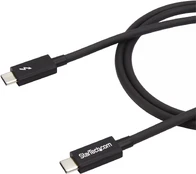 Laidas StarTech Thunderbolt 3 (20Gbps), 2 x Thunderbolt 3, juoda kaina