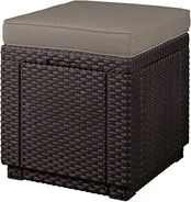 Lauko kėdė Keter Cube, ruda kaina