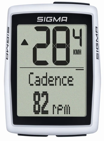 Dviračių kompiuteris Sigma BC 12.0 STS/CAD COMP309, plastikas, balta