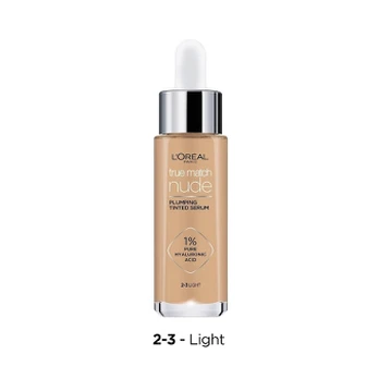 L´Oréal Paris - True Match Nude (Plumping Tinted Serum) 30 ml - 2-3 Light