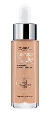L´Oréal Paris - True Match Nude (Plumping Tinted Serum) 30 ml - 3-4 Light Medium