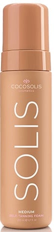 Savaiminio įdegio putos Cocosolis Solis Medium Tan, 200 ml