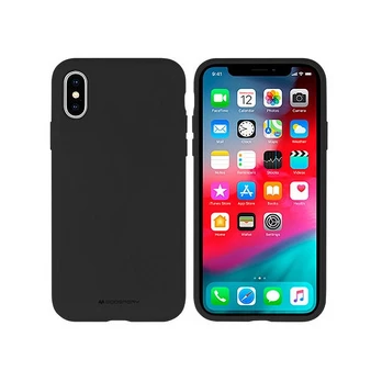 Telefono dėklas Mercury, Apple iPhone 13, juoda