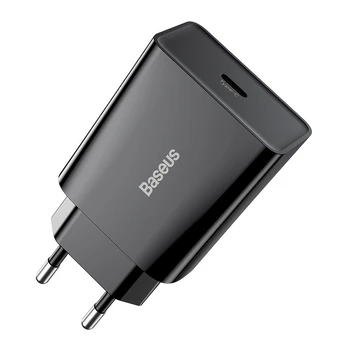 Adapteris Baseus CCFS-SN01, USB Type C, juoda, 20 W