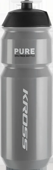 Dviračių gertuvė Kross, plastikas, pilka kaina