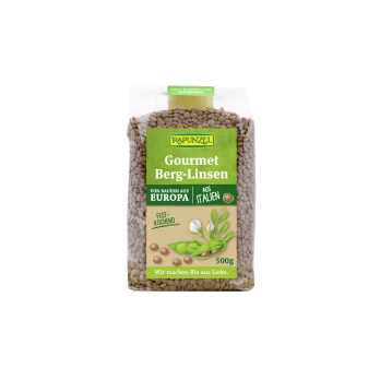 Rapunzel Rudieji lęšiai 500 g
