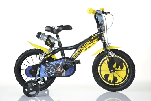 Vaikiškas dviratis Dino Bikes, pilkas, 14", 14"