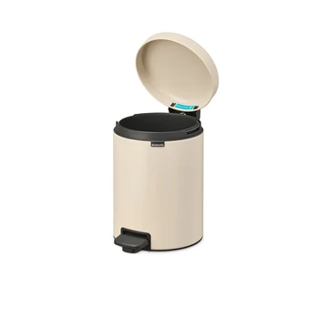 Šiukšliadėžė Brabantia, smėlio ruda, 5 l