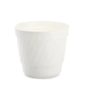 Vazonas Uniplastex UDB18, plastikinis, Ø 18 cm, baltas kaina