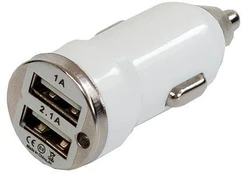 Įkroviklis Toti T-CC22, 2 x USB, balta
