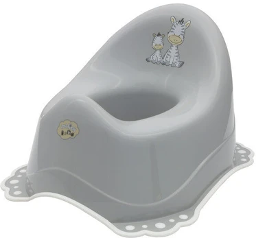 Naktipuodis Maltex Music Zebra, pilkas