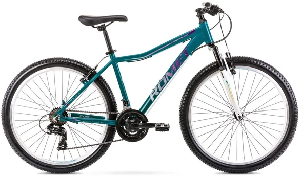 Dviratis kalnų Romet Jolene 6.1, 26 ", 19" rėmas, žalias/violetinis